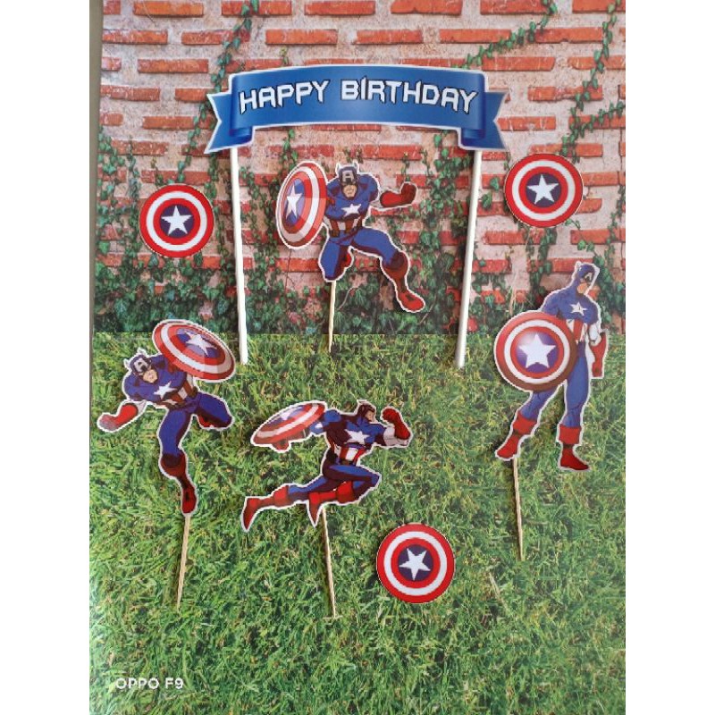 

Topper captain america