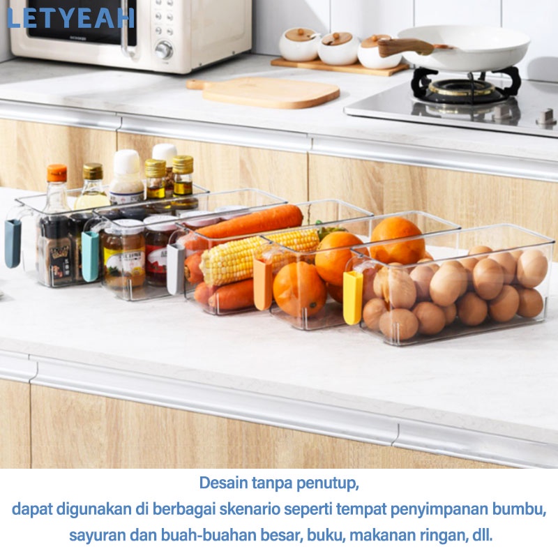 letyeah Kotak tempat penyimpan makanan/ food storage box refrigerator/ kotak kontainer makanan kulkas