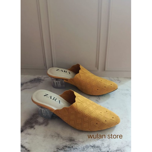 Nevada High Heels Sandal Rajut Wanita Hak tinggi 5cm Sandal Kondangan