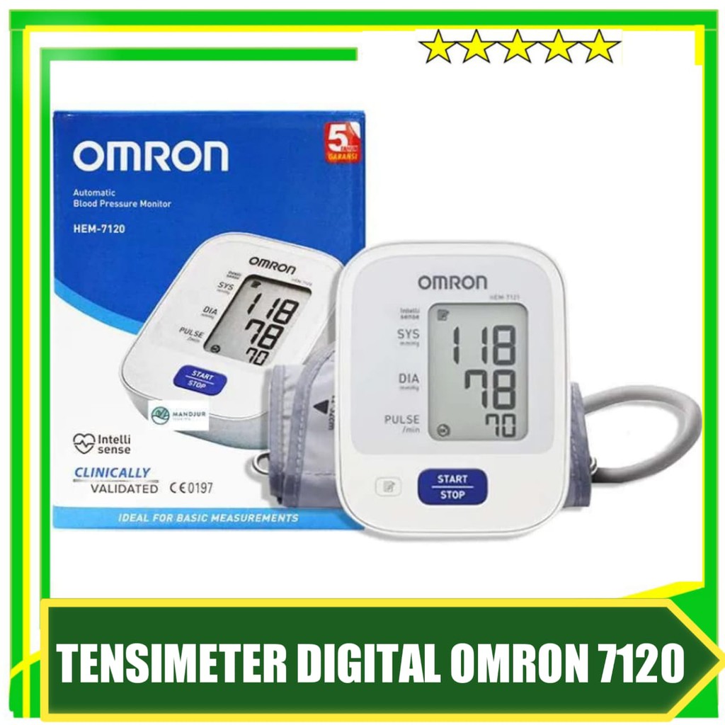 TENSIMETER DIGITAL OMRON 7120 ORIGINAL / TENSI DIGITAL OMRON 7120 TENSI DARAH DIGITAL OMRON 7120