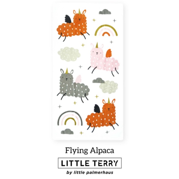 LITTLE TERRY TOWEL - Handuk Bayi-Flying Alpaca