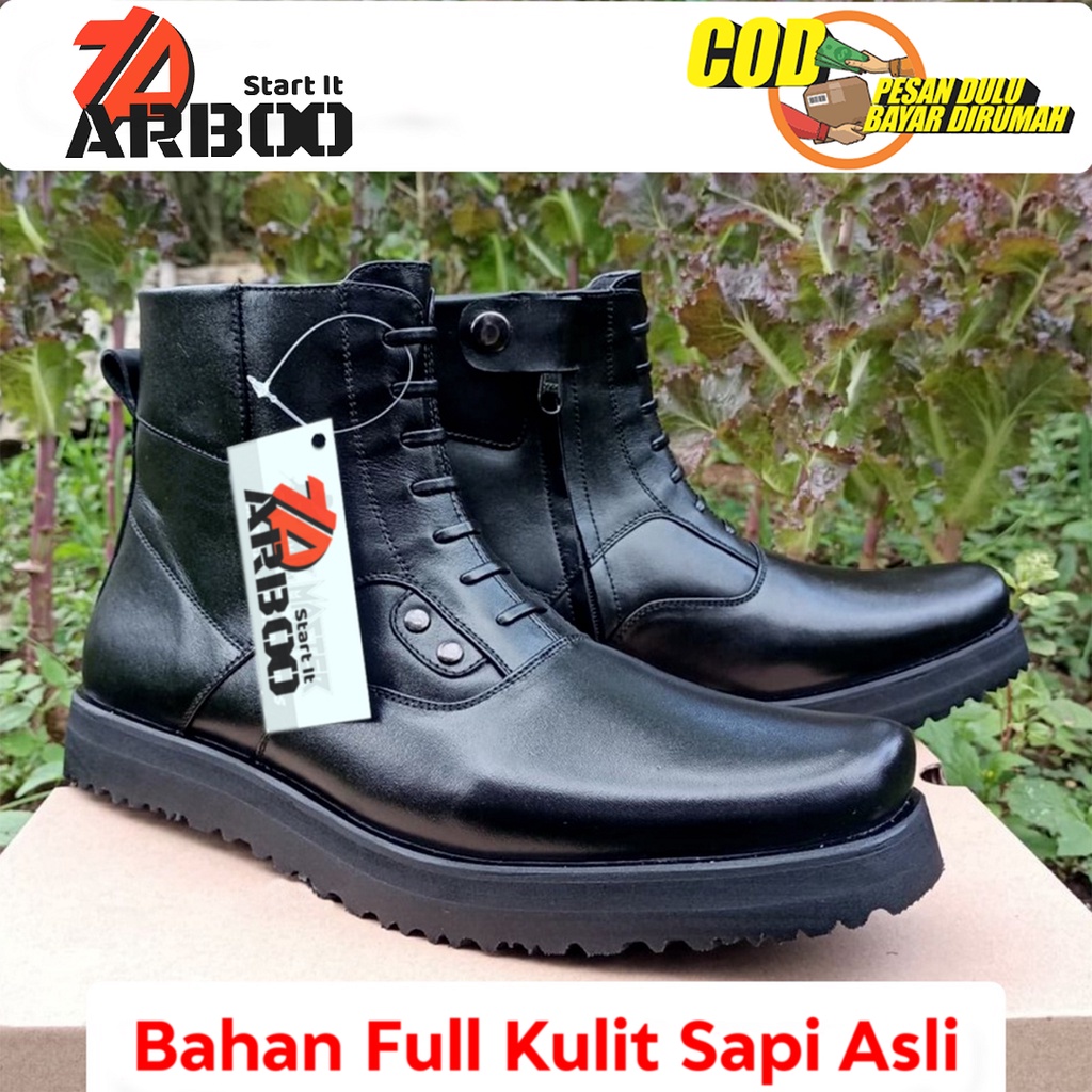 SEPATU PDH MR MASTER KULIT SAPI ASLI SEPATU PDH DINAS KANTOR TNI POLRI SECURITY SATPAM