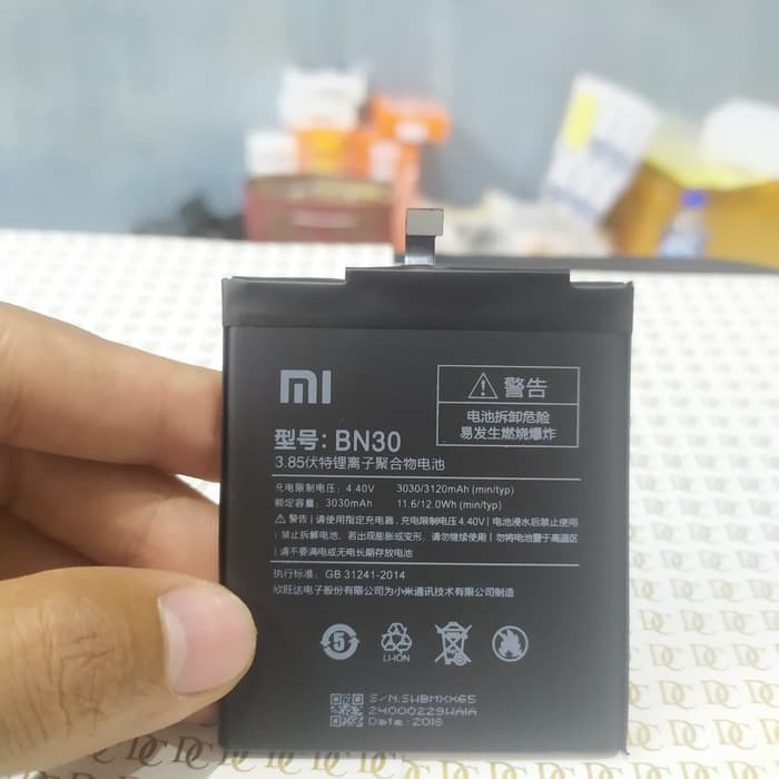 Baterai batereRedmi 4A XIAOMI BN30 Original