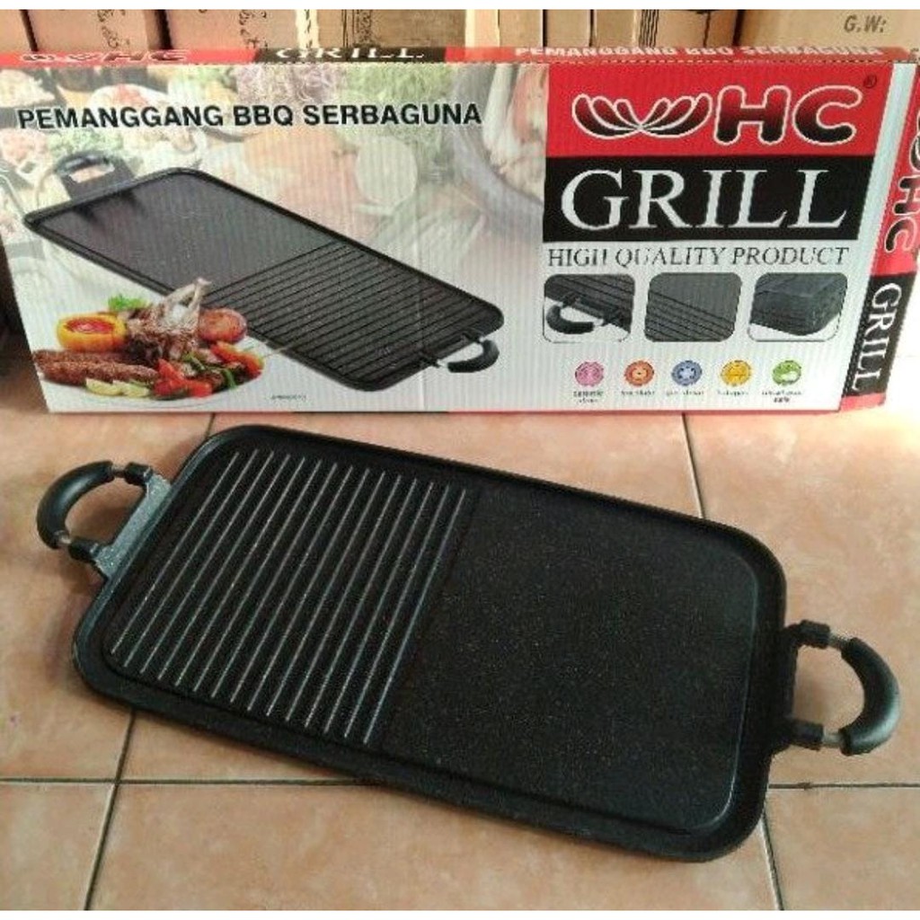 Alat Pemanggang BBQ Serbaguna/ Multi Grill Pan HC