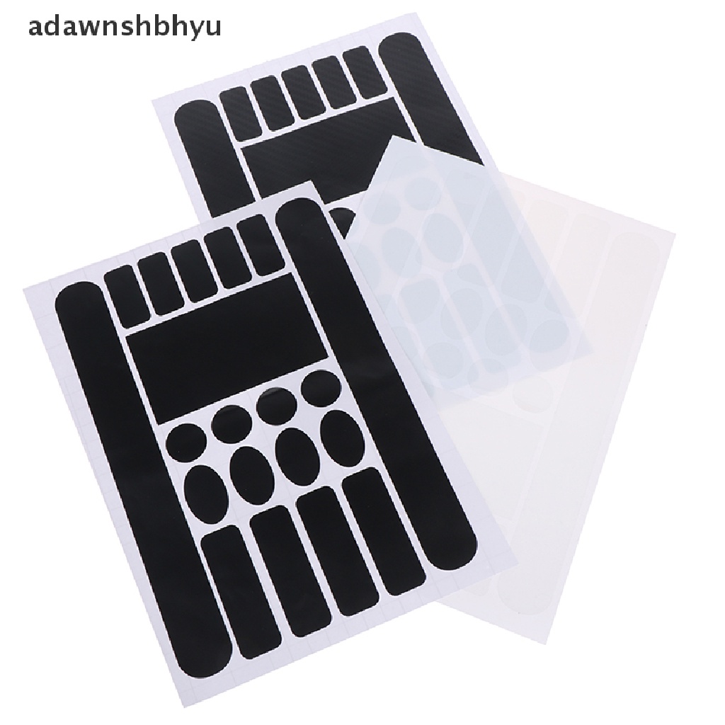 Adawnshbhyu Fashion Bike Chainstay &amp; Frame Protector Stiker Pelindung Sepeda Paster