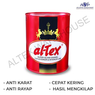  CAT  BESI  DAN  KAYU  ALTEX  KALENG MERAH 800GR Shopee Indonesia