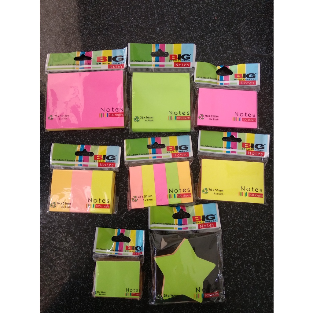 

READY//STICK NOTES COLOUR BIG