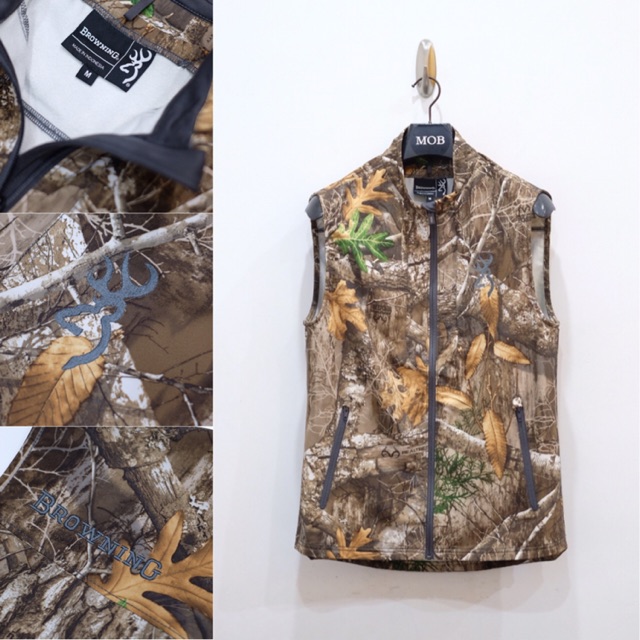 Rompi Browning Original Realtree Edge Vest Brown REALTREE BROW-VST-03