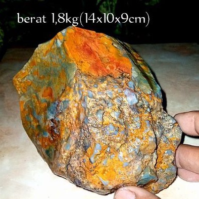 batu akik bahan pancawarna Garut(250)