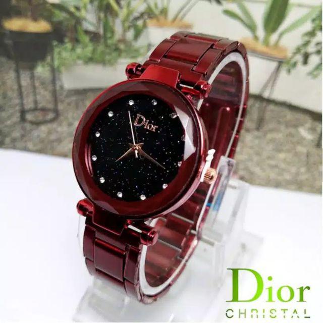 Medan Termurah good quality Ladies Watch Jam import wanita Jam cantik-Merah