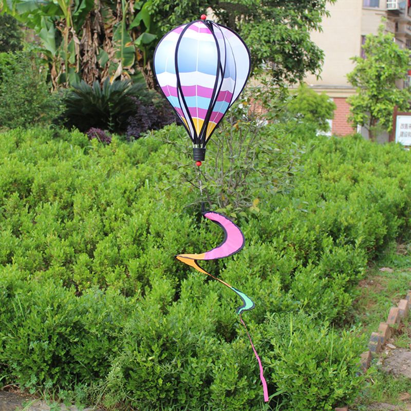 Mary Balon Udara Panas Mainan Kincir Angin Spinner Taman Rumput Halaman Ornamen Outdoor Pesta Fav