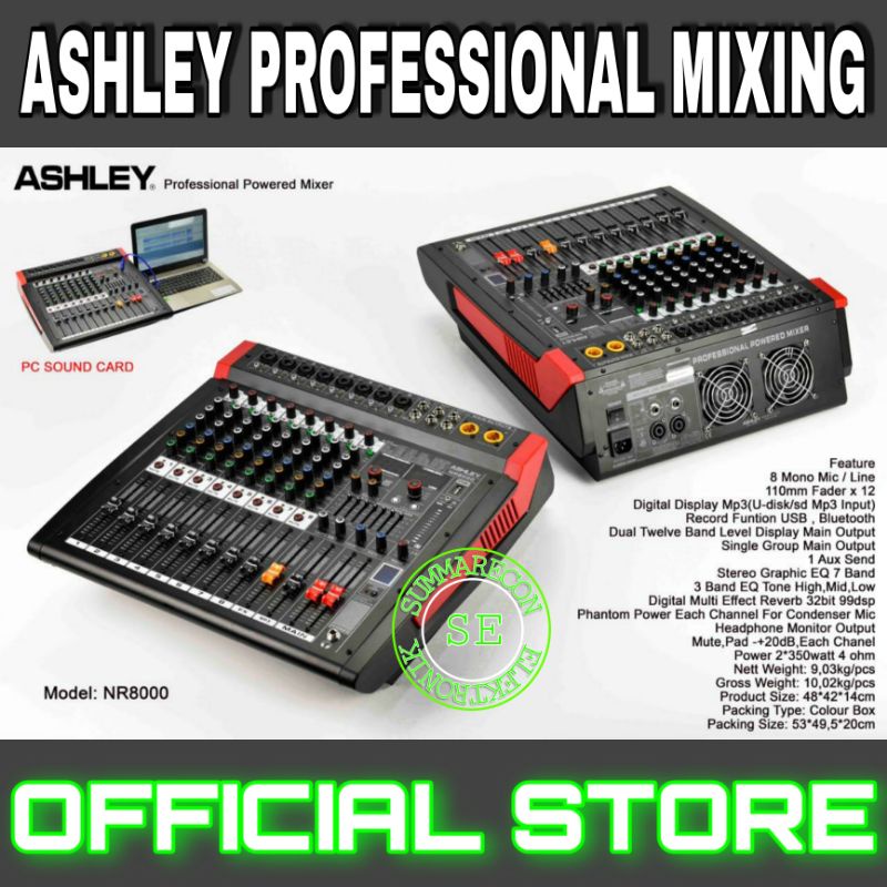 paket karaoke sound system original ashley mic speaker mixer bluetooth usb mp3