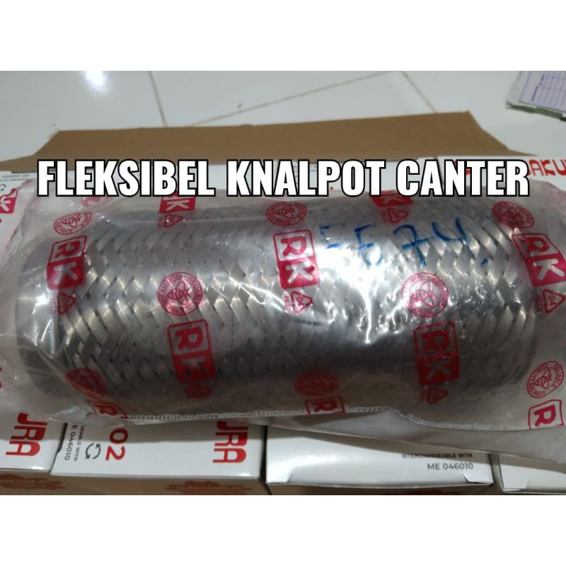 fleksibel knalpot canter