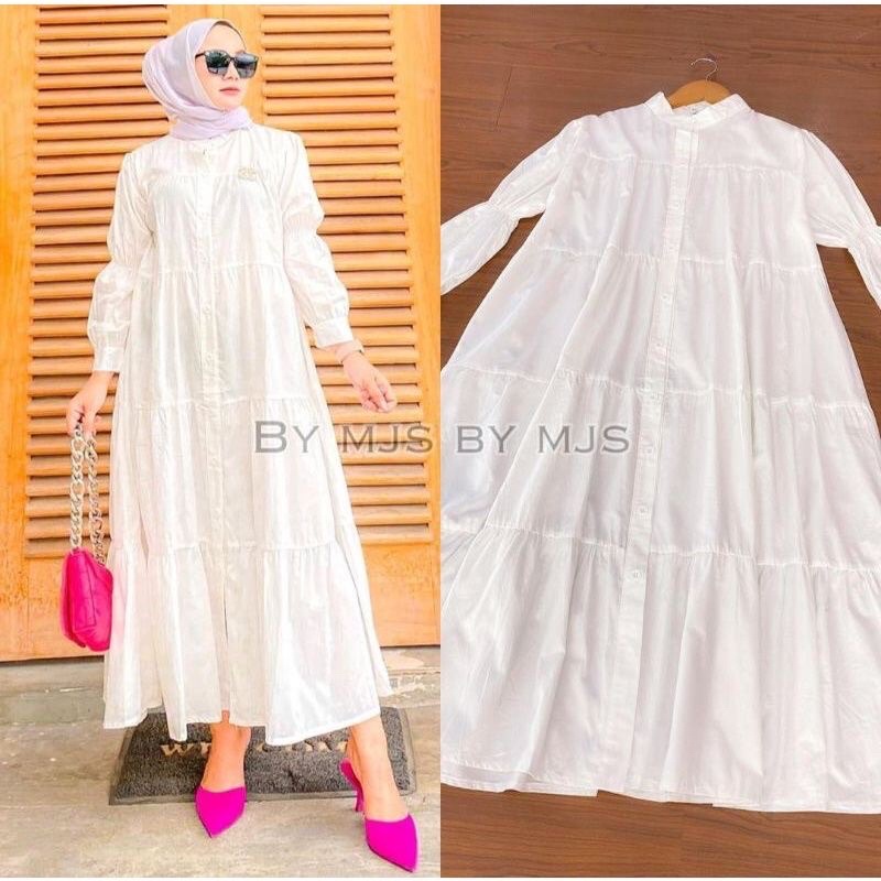 ZOYA MIDI DRESS JUMBO GAMIS WANITA RAYON