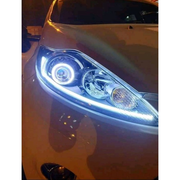 LAMPU ALIS DRL MOTOR MOBIL NEON TIDAK BINTIK 30CM