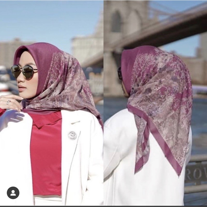 Buttonscarves New york chelsea box hitam