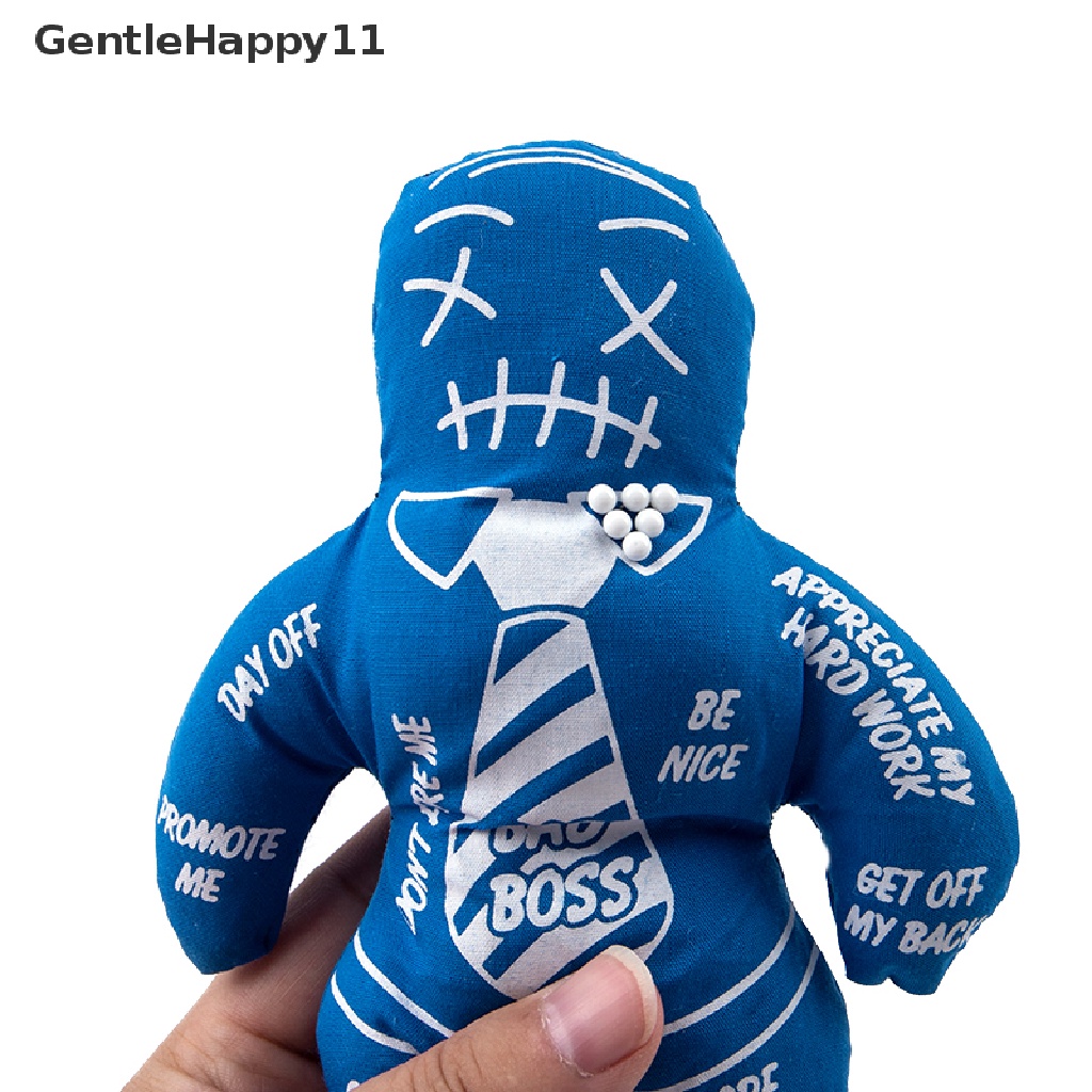 Gentlehappy Mainan Boneka Bad Boss Voodoo Bahan Polyester Handmade 20cm Untuk Hadiah / Pesta