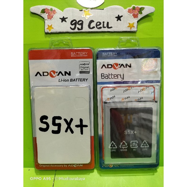 Baterai battery batrai batre Advan S5X+ Advan S5X plus original