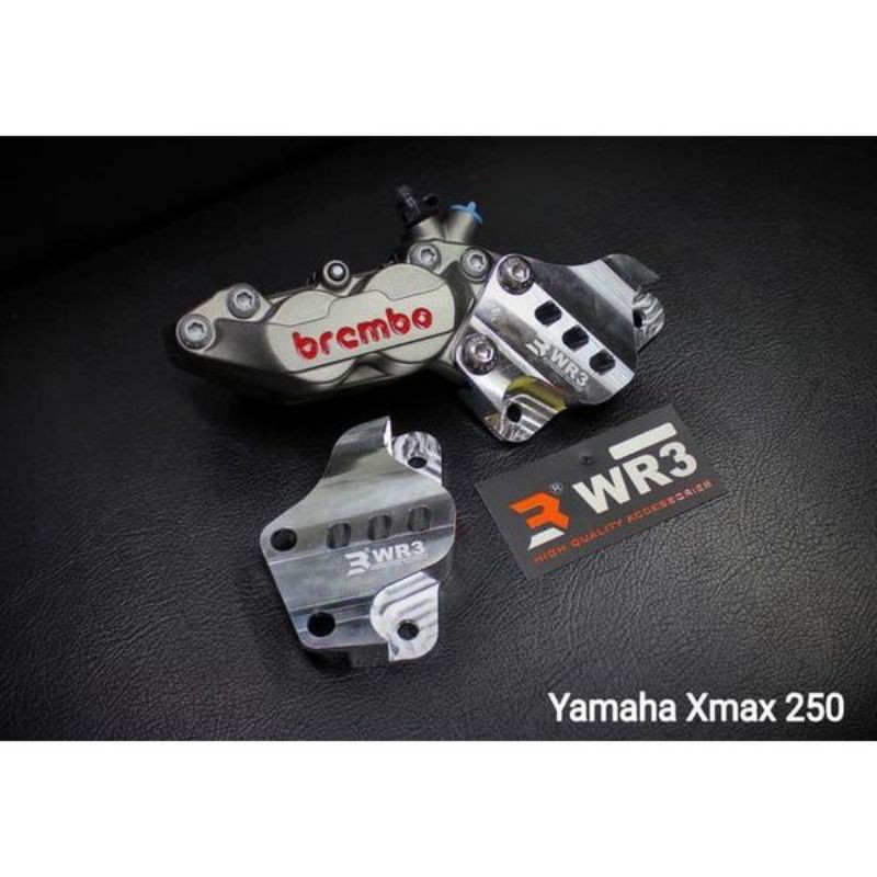 ORIGINAL Bracket Breket Braket Kaliper Brembo 4 piston Xmax Disc Standar 4piston CBR R14 NINJA 250