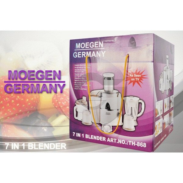 Jual JUICER MOEGEN GERMANY BLENDER 7 IN 1 AS ON TV KITCHEN COOK MIXER Murah