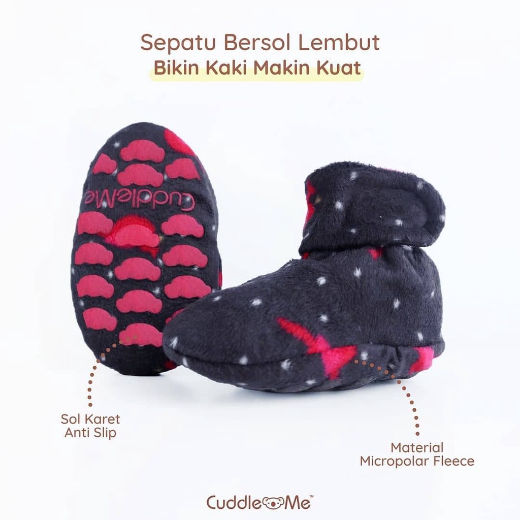 CuddleMe Prewalker Shoes Sepatu Kaoskaki Anak Bayi Anti Slip