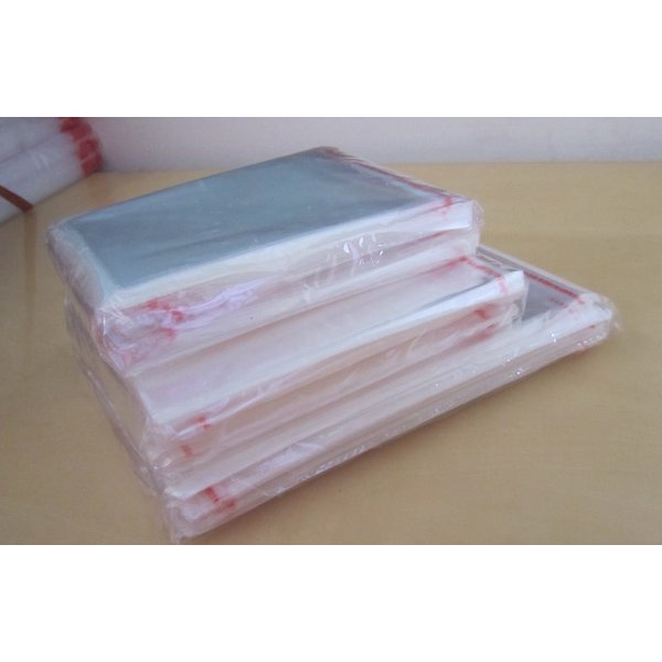 

Plastik OPP ada perekat untuk Packing kemasan/plastik undangan/plastik souvenir tebal 0.27mm