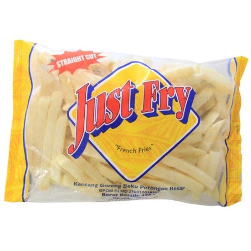 

Just Fry French Fries Straight Cut | Berat Bersih 450gr