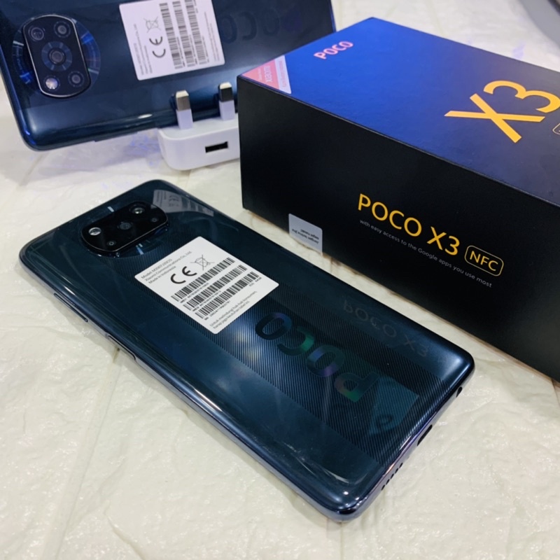 poco x3 nfc ram 6gb second fullset bekas pakai