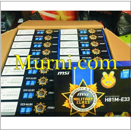 Motherboard mainboard msi h81m e33
