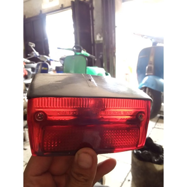stoplamp lampu belakang bosatta Brescia smoke Vespa PTS super sprint px