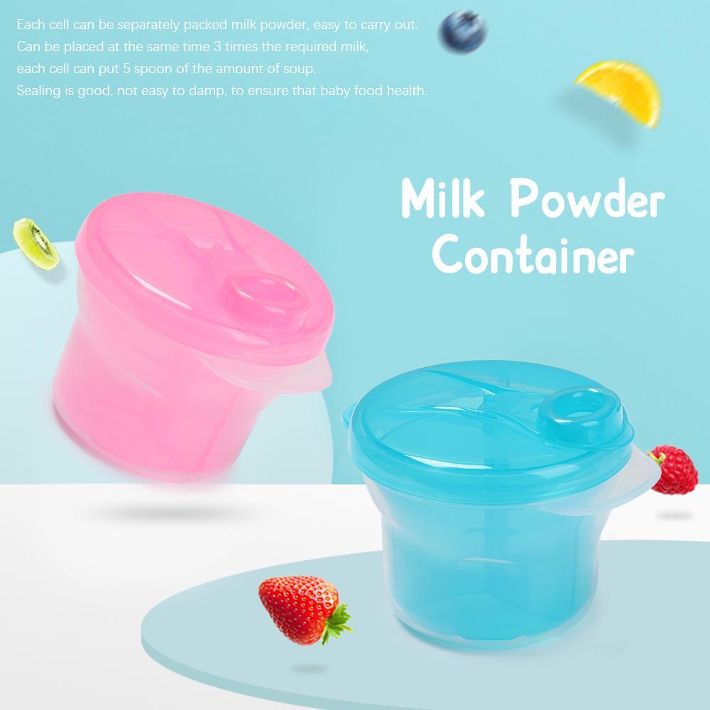 Dispenser Formula Nanas Wadah Susu Bubuk Suplemen Portable Bayi