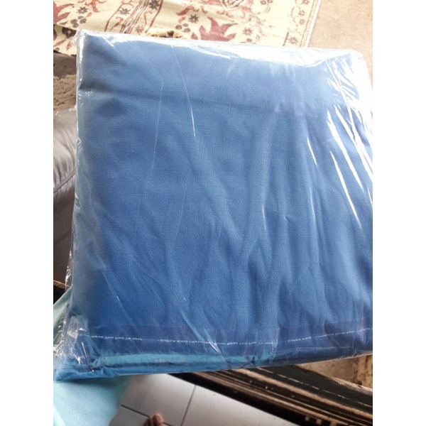 Sprei waterproof ukuran 160x200-Blue cold