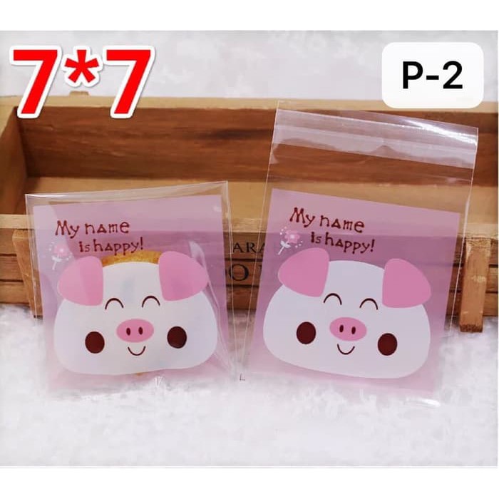 

bungkus kue cake permen kado COOKIES BAG / PLASTIK COOKIES 7x10 P-2