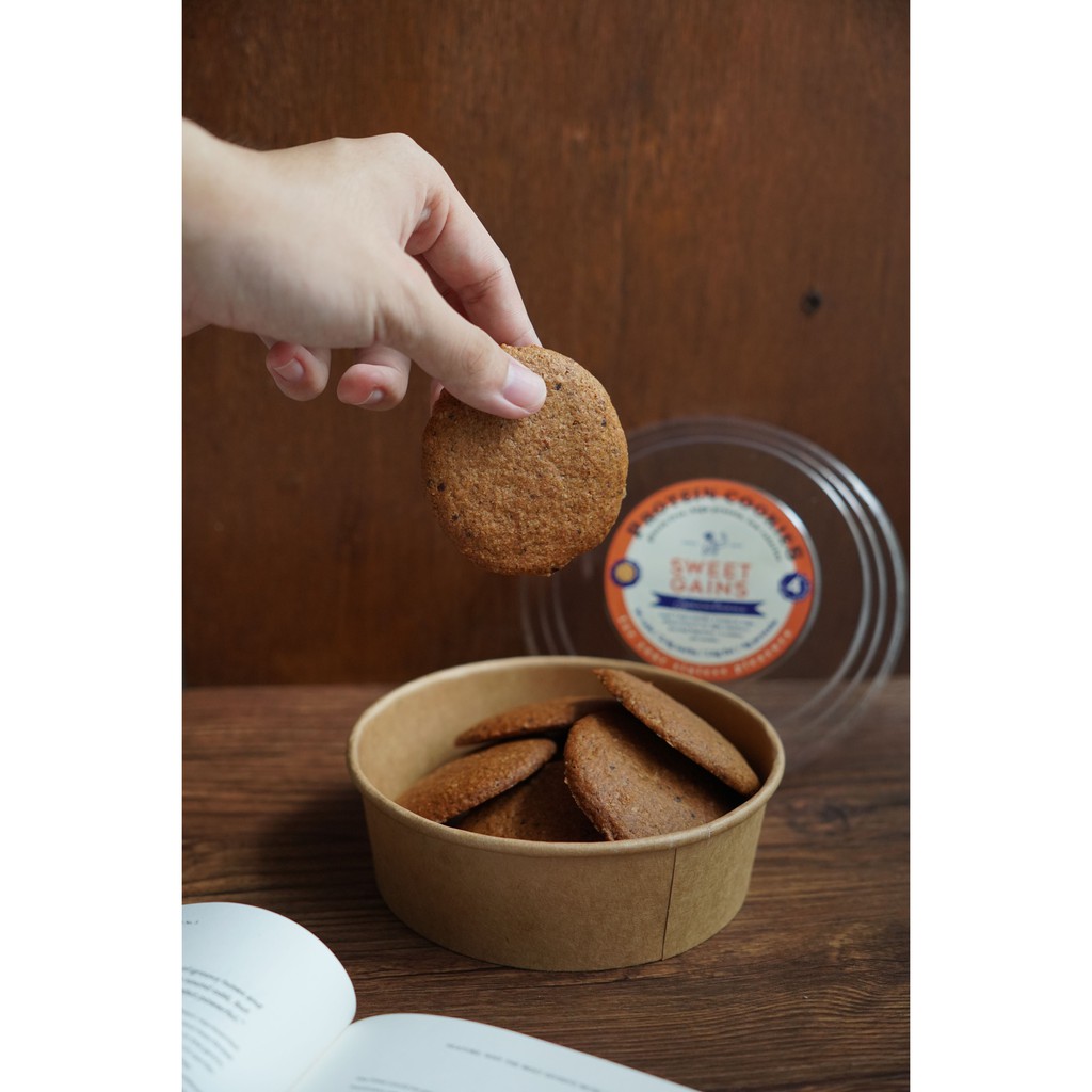 

Healthy Low Calories, High Protein Crunchy Cookies - Speculoos