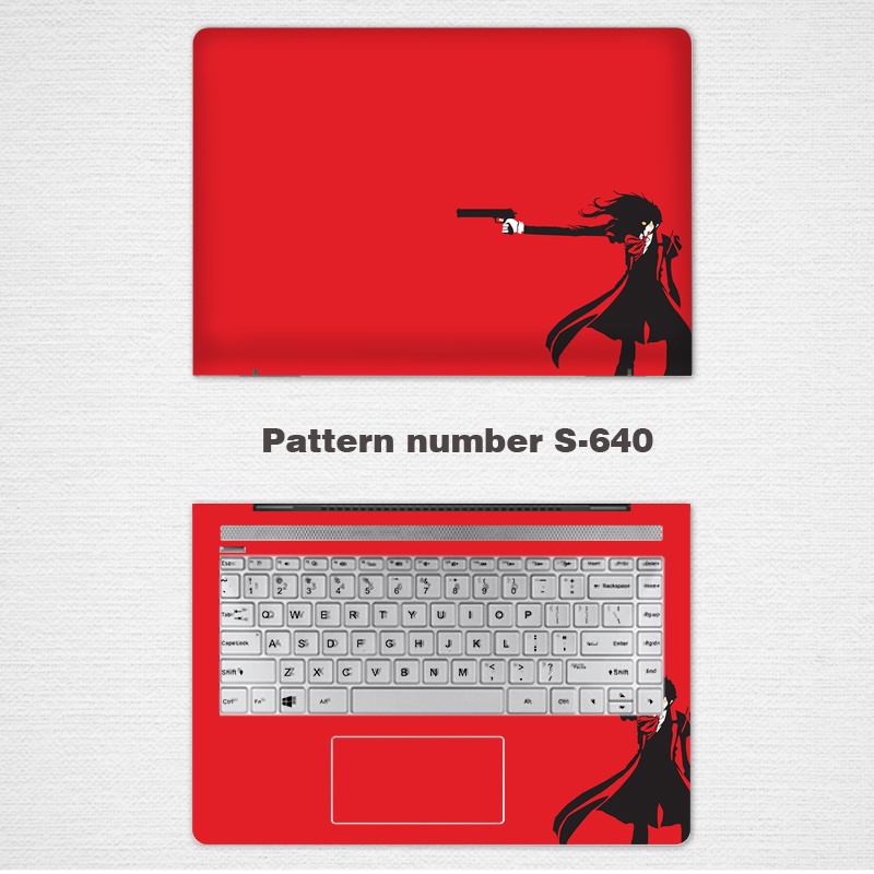 2pcs Stiker Laptop UNIVERSAL Motif one piece Bahan VINYL 12 13 14 15.6 Inch Untuk HP 14-CE 13-ay 13-BE ProBook 440 G6 LGBT