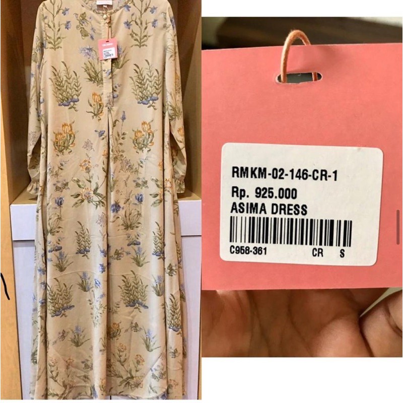 NWT ASIMA DRESS RIA MIRANDA Size S