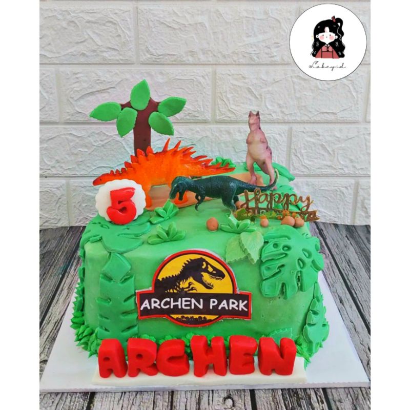 

Kue Ulang Tahun Karakter Jurassic Park (butter 18cm)