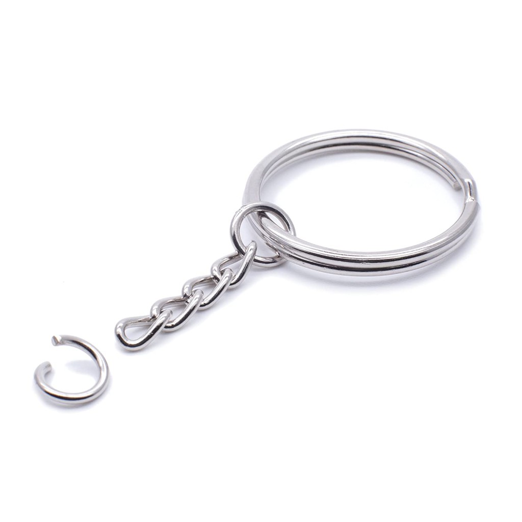Gantungan kunci keychain ring DIY, gantungan kunci, gantungan clasp lobster hook metal