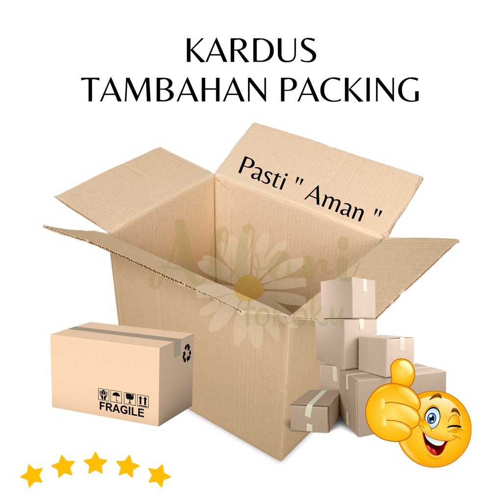 

Kardus Tambahan Packing - Anti Penyok - Kardus - Tambahan Peking - Kardus Tebal - MURAH