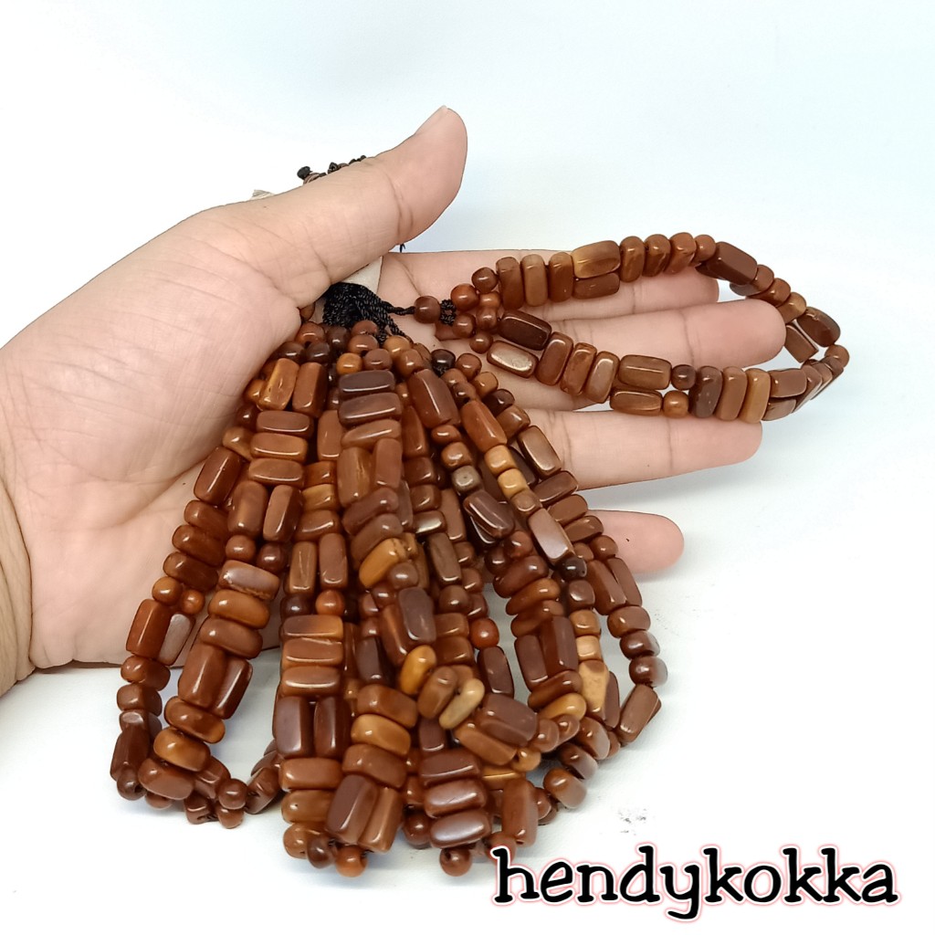 10 pcs gelang Kokka kaukah rel bata coklat