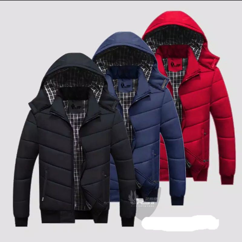 promo jaket winter Hoodie pria dan wanita/jaket winter hangat tebal/anti angin