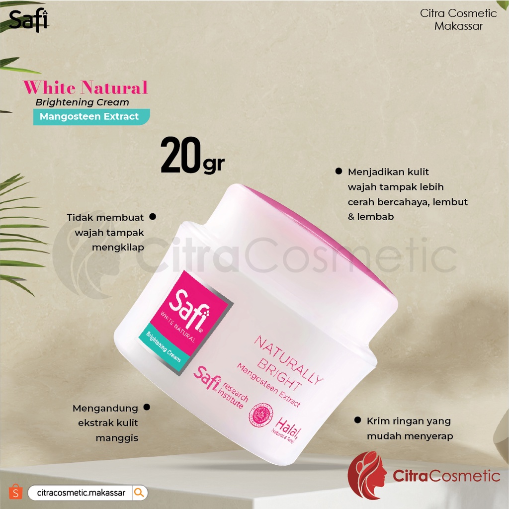 Safi White Natural Magosteen Extract Series Brightening Cleanser | Brightening Cream