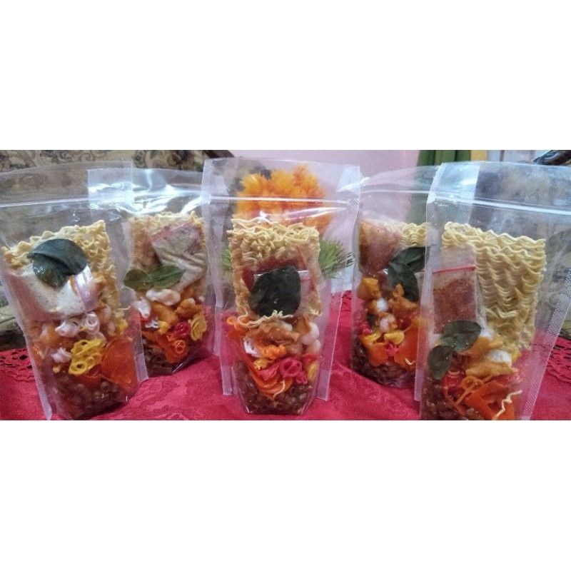 Baso Aci, Seblak, Cuanki Instan (pouch kecil)