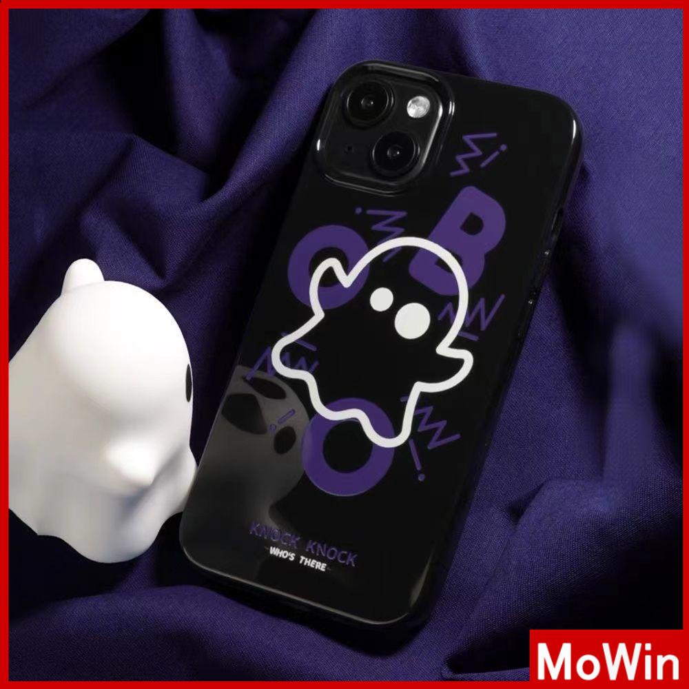 For iPhone 14 Pro Max iPhone Case TPU Soft Case Shiny Black Ghost Cute Shockproof Protection Camera Compatible For iPhone 13 Pro max 12 Pro Max 11 Pro max xr xs max 7Plus 7 8