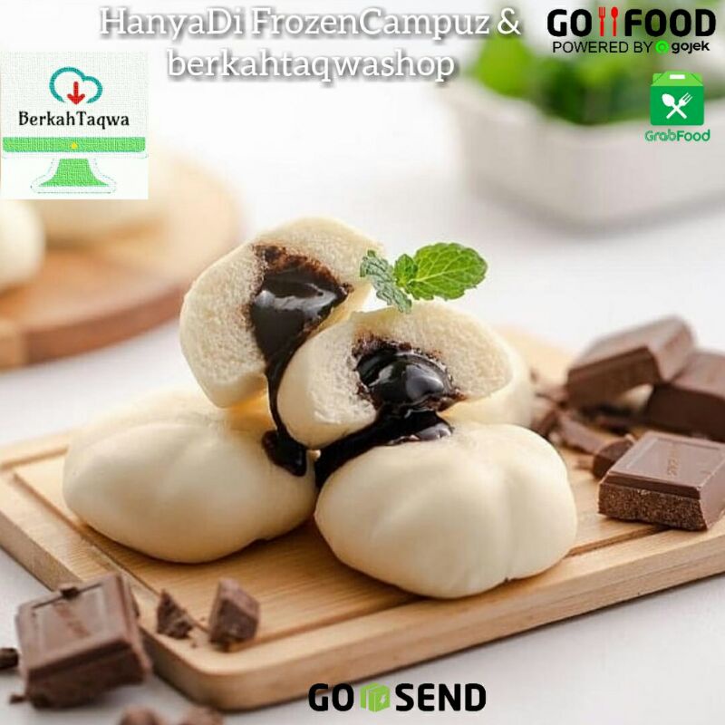 

Bakpao Coklat Pao Coklat Bakpao Isi Coklat Bakpau Frozen Per Pak/Bakpao Frozen Food