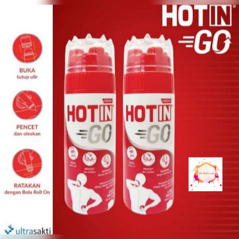 Hotin Go 100 gr  || Hotin Go Roll On 4 in 1 || mangatasi nyeri sendi dan keram