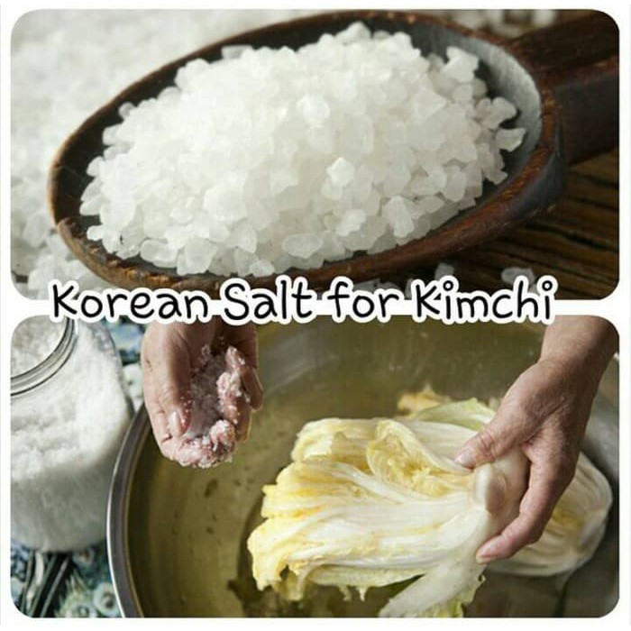 Jual Korean sea salt / garam laut untuk kimchi 200g Shopee Indonesia