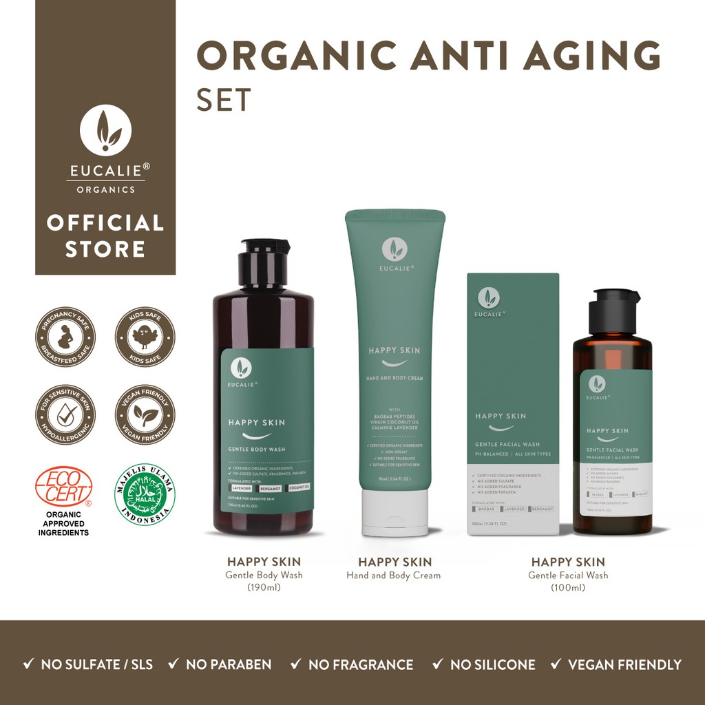Organic Anti-Aging Set – Happy Skin