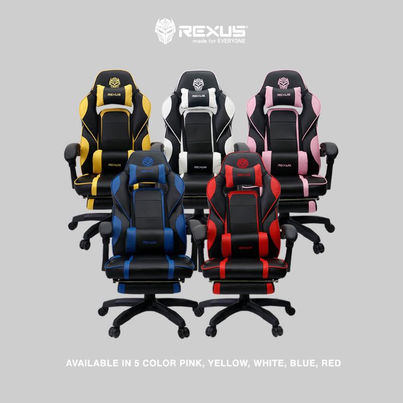 REXUS GAMING CHAIR - KURSI GAMING REXUS RGC 60