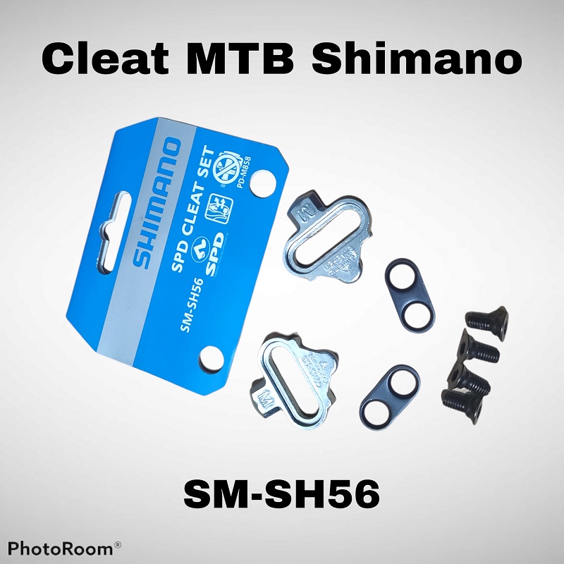 Cleat MTB Shimano SPD SH56 Multi Release Tapal Sepatu Cleat MTB